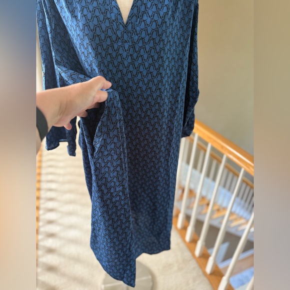 SHEIN Clasi Plus Size Floral Print Tunic Midi Dress Size 4xl - Picture 10 of 10